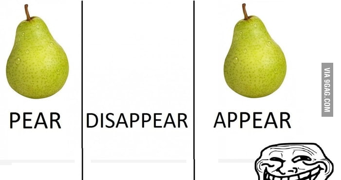 Dis a pear - 9GAG