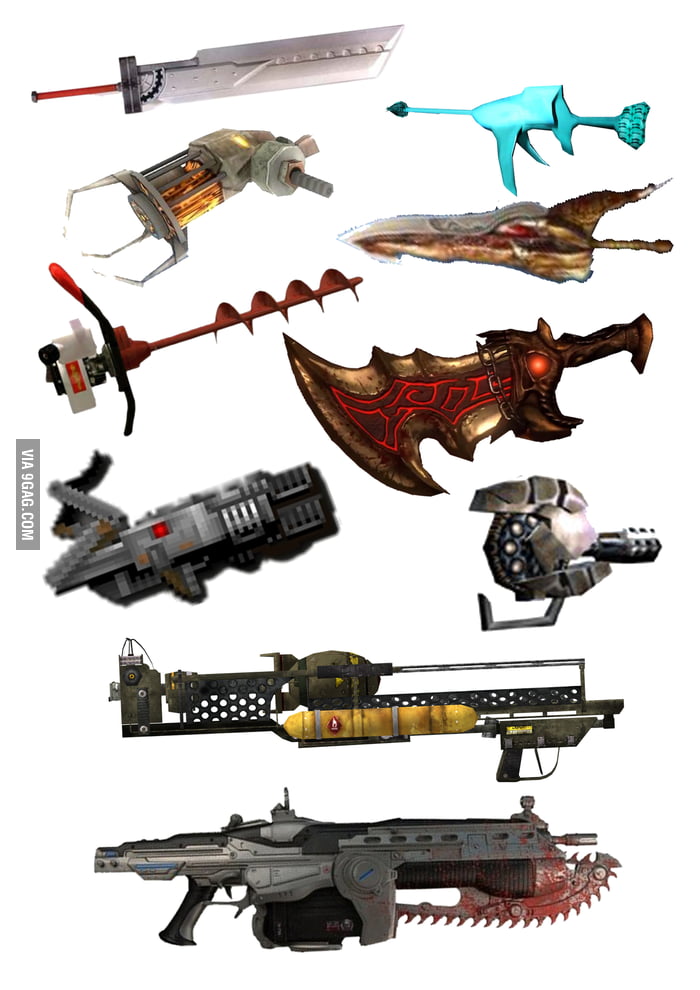 If you ever use this epic badass weapons....you're awesome!! - 9GAG