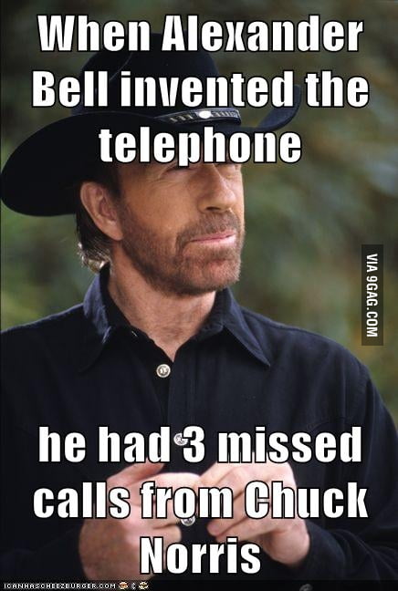 Just Chuck Norris.. - 9GAG