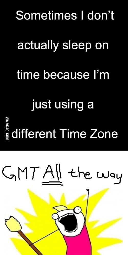 Time Zone problem - 9GAG