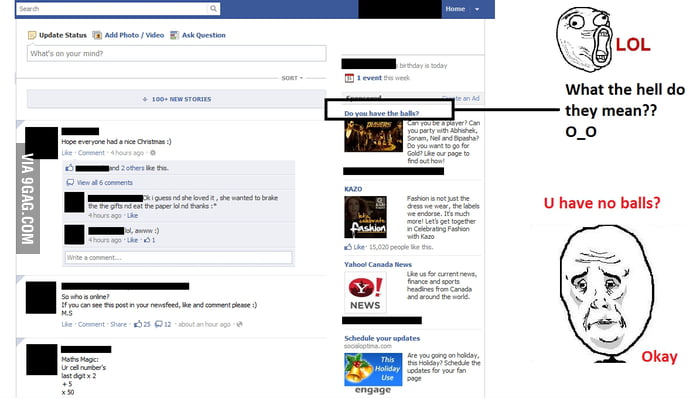 Y u no have balls??!! - 9GAG