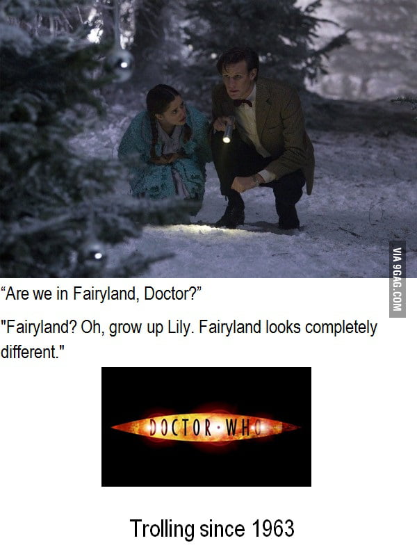 Doctor Who...Trolling since 1963 9GAG
