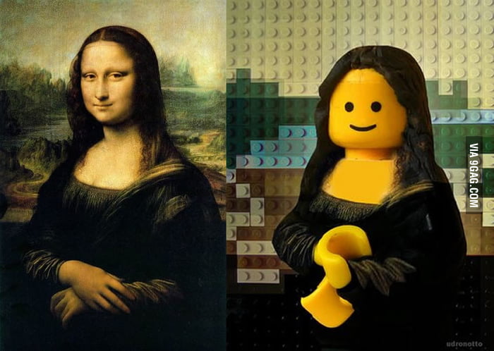 Who painted the mona lisa. Мона Лиза лего. Леонардо да Винчи Мона Лиза Мем. Мона Лиза из лего обои. Фотографии Мона Лизы из лего.