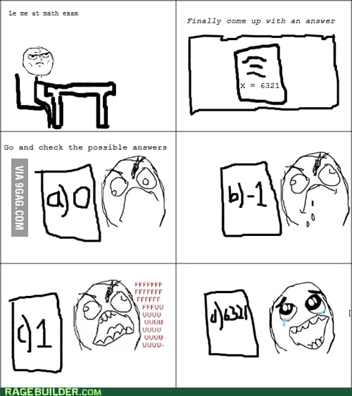 Math test - 9GAG