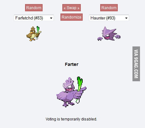 Farter, i choose you - 9GAG