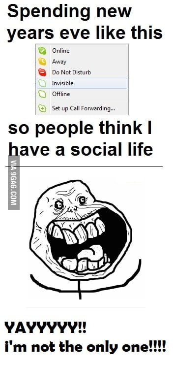 We're all alone...but together - 9GAG