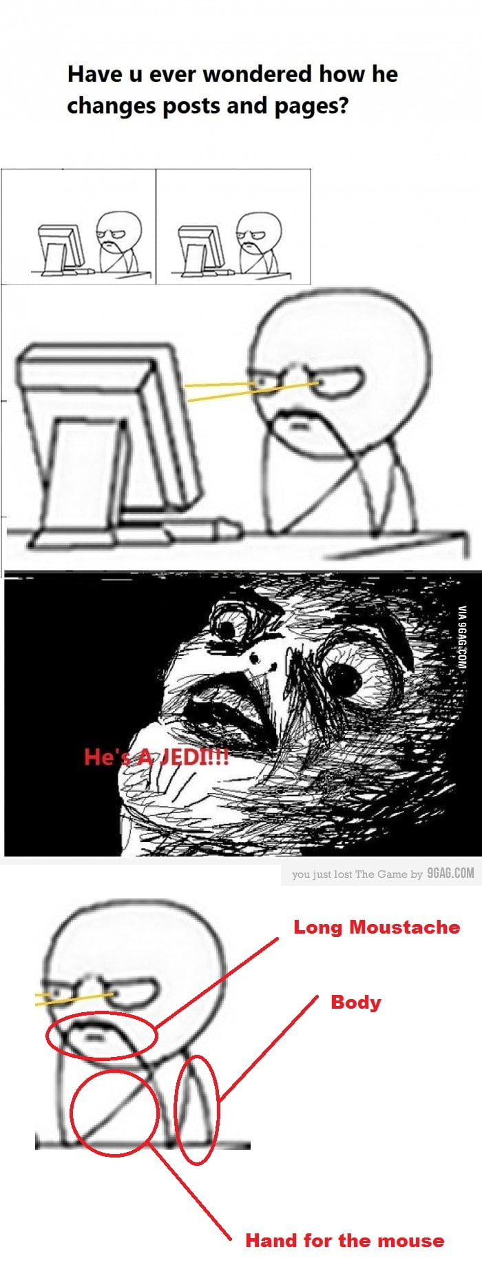 Changing pages like a boss! [Fixed] 9GAG