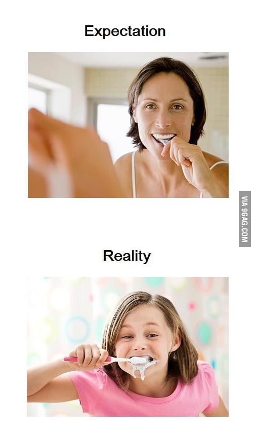 Brushing teeth 9GAG