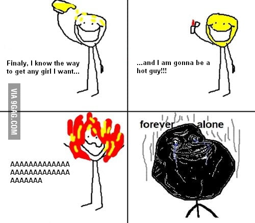 Hot guy - Forever Alone - 9GAG
