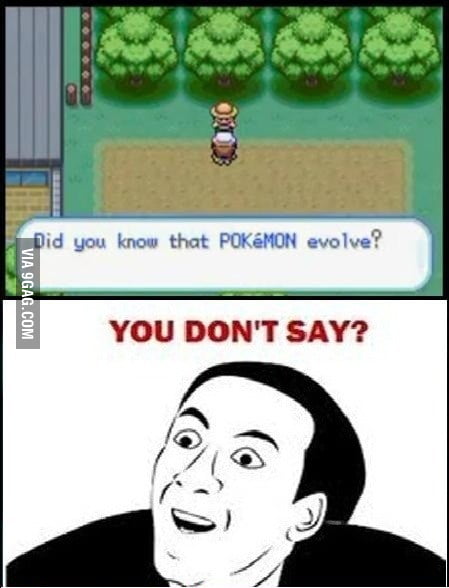 Pokemon Evolution - 9GAG