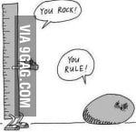 Rule and rock - 9GAG