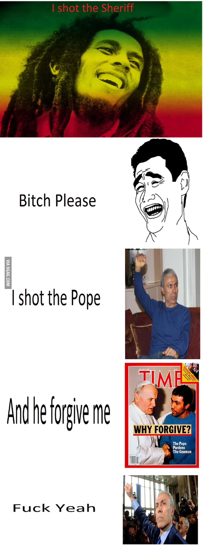 I love Bob Marley so much but... - 9GAG