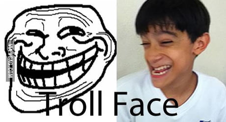 Troll Face In Real Life By Ben Meme Center