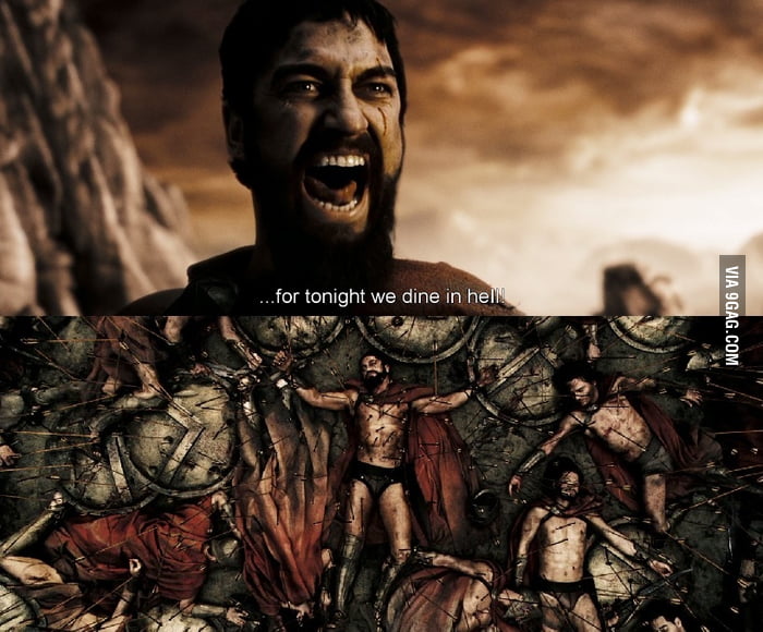 Leonidas was a warrior, then he took an arrow to the knee - 9GAG