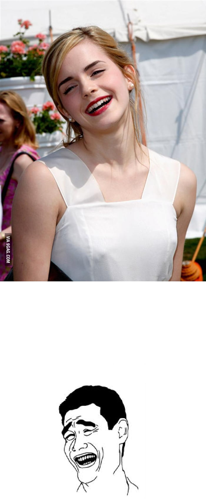 Emma Watson for NO BRA JANUARY! - 9GAG