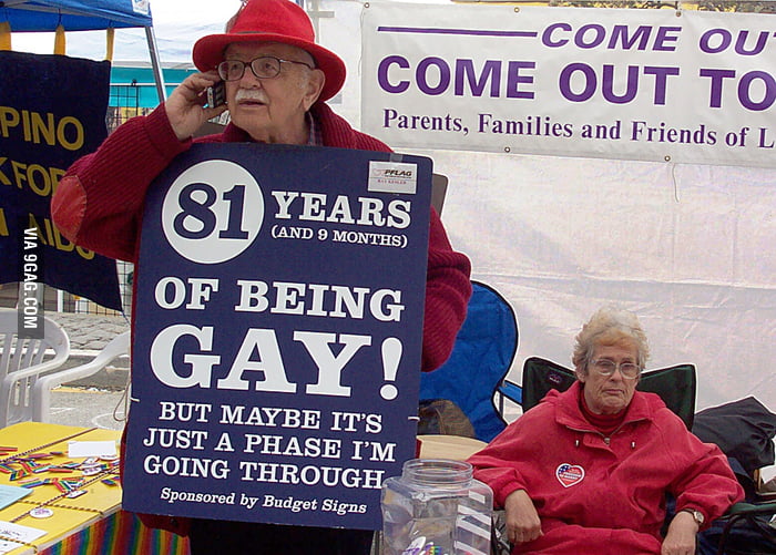 Old Gay Man 9gag