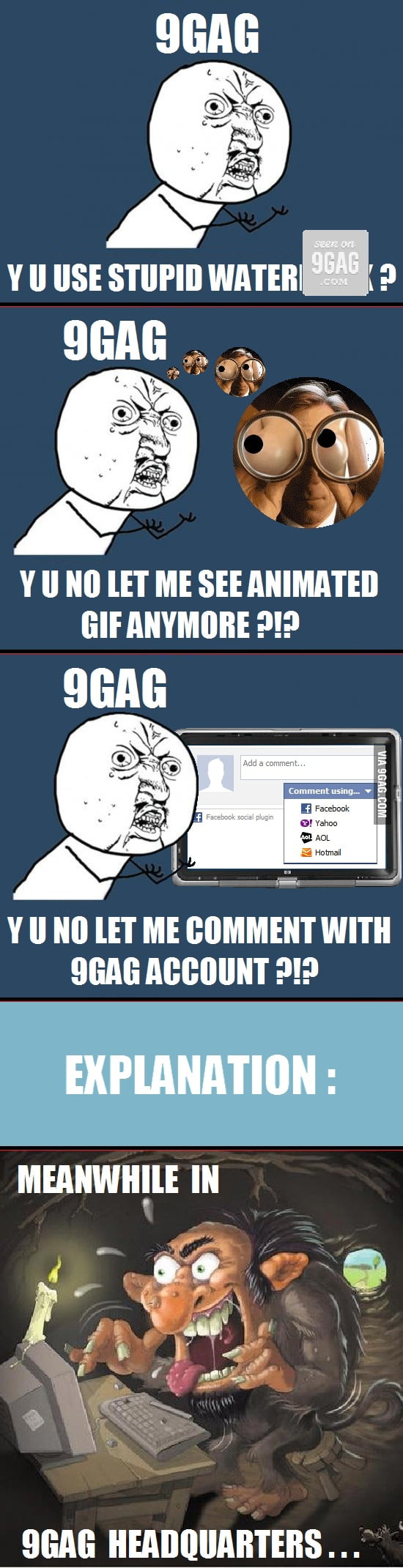 9GAG Y U DO THIS ?!? - 9GAG