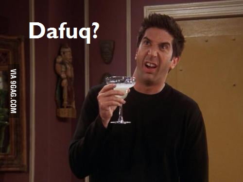 Your reaction to the post above this one - 9GAG