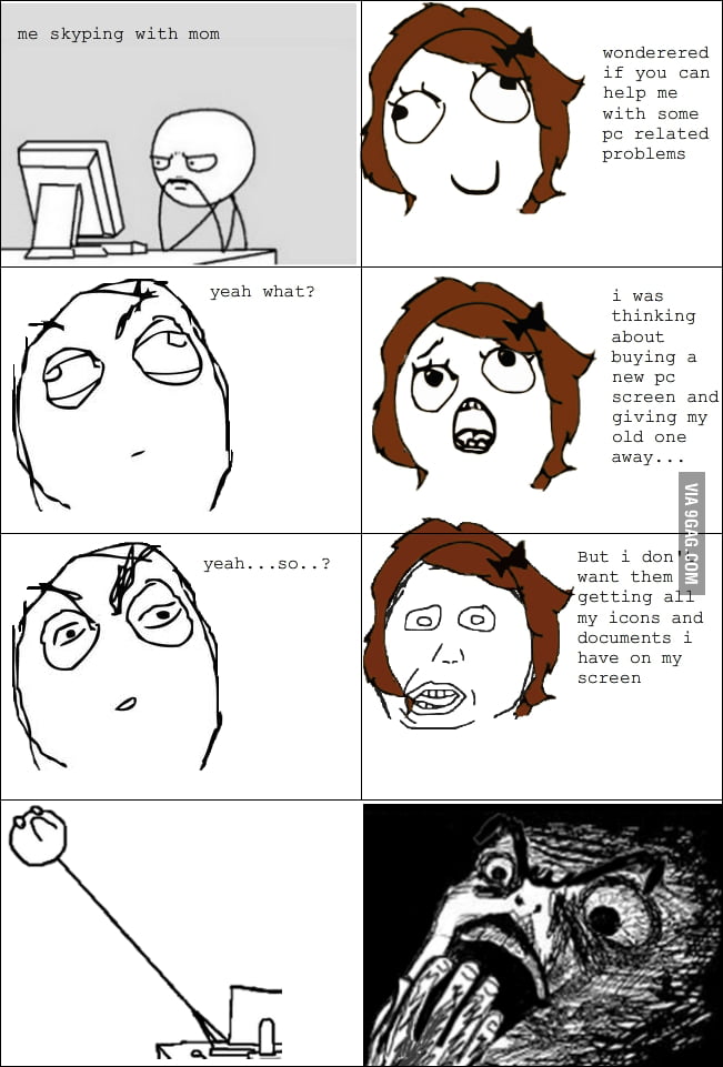 Noob Mom is Noob - 9GAG