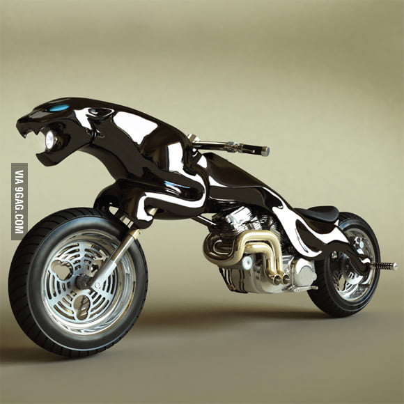 Awesome Jaguar Motorcycle 9GAG