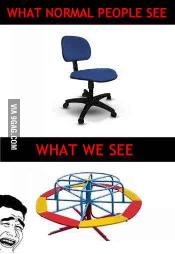 Truth About Office Chair 9gag