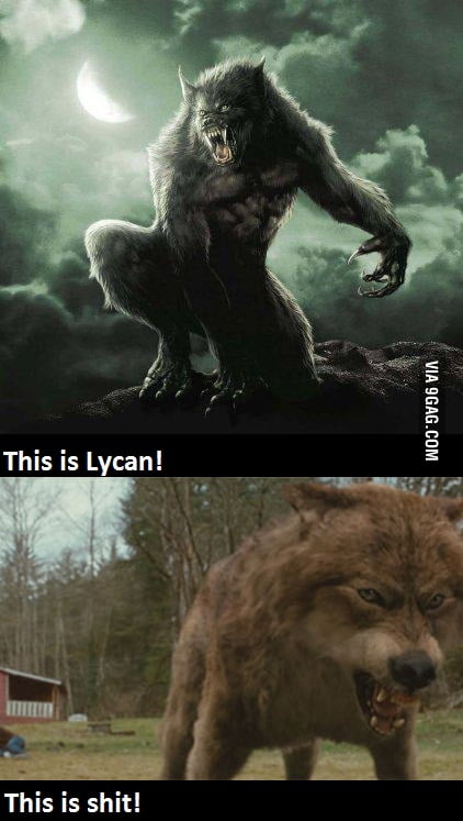 Underworld vs twilight - 9GAG