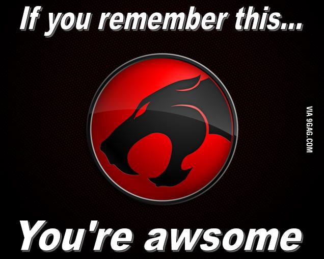 Thunder Thunder Thundercats Ohhhhh 9gag