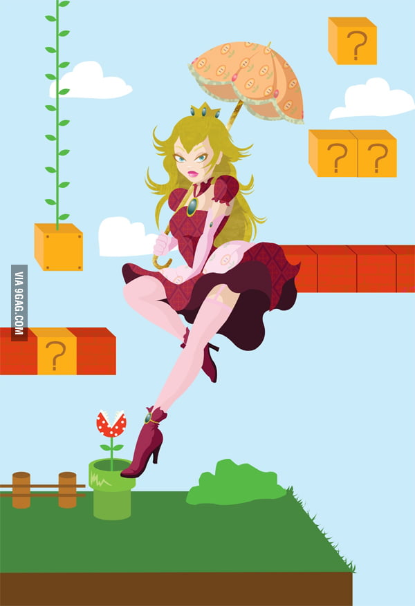 Princess Peach 9gag 