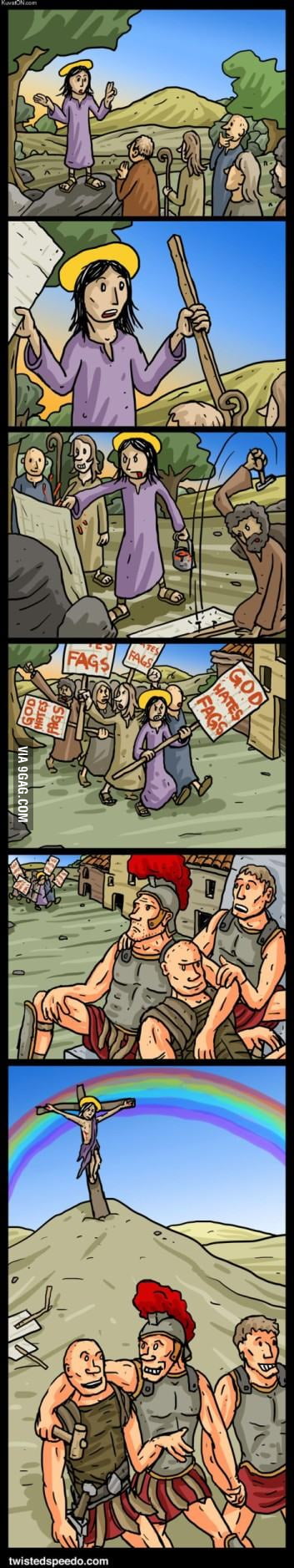 Jesus Hates Fags 9gag 4691