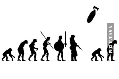 It´s evolution baby!