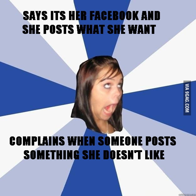 Annoying Facebook Girl Is Annoying - 9GAG