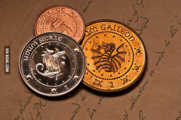 Harry Potter Coins - 9GAG