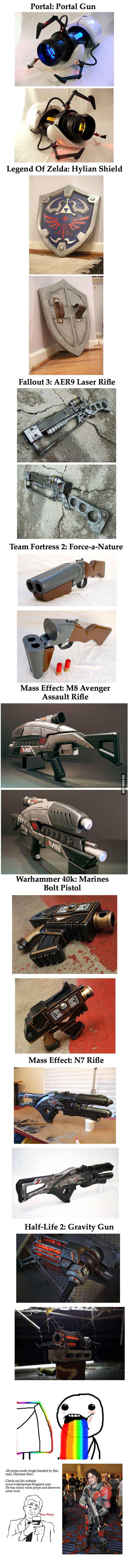Just some real life video game props