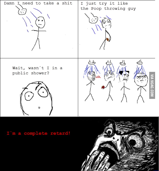Poop throwing guy reloaded! 9GAG