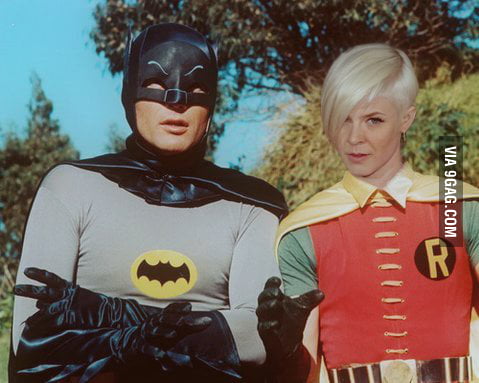 Batman & Robyn - 9GAG