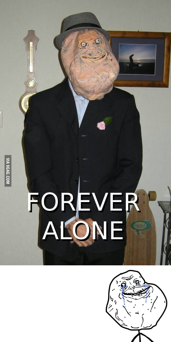 Forever Alone Costume! - 9GAG