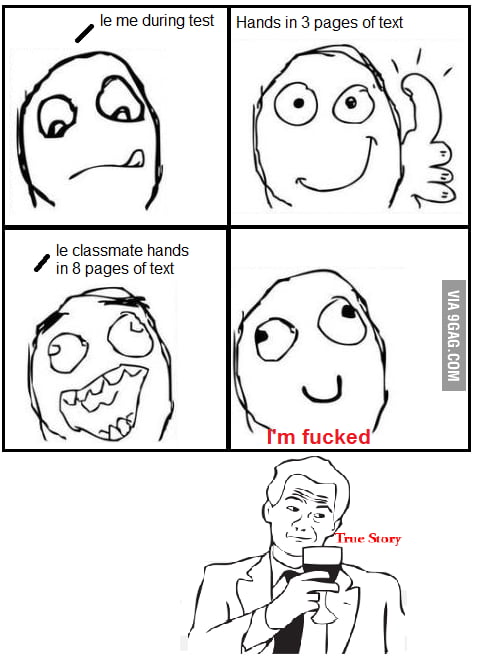 Scumbag Classmates During Exams 9gag