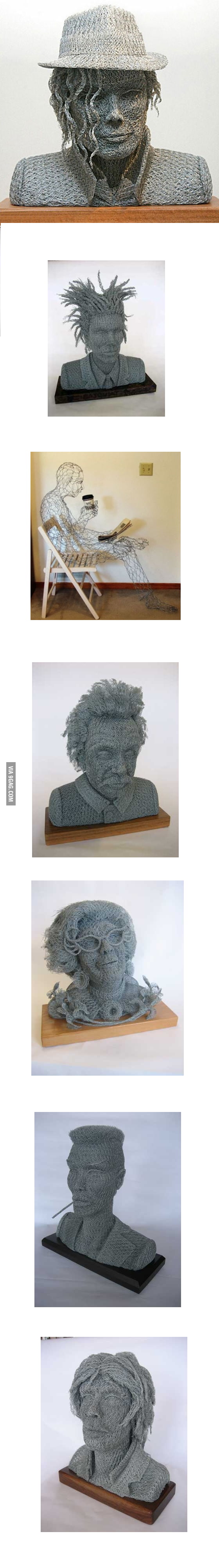 Awesome Wire Art - 9GAG