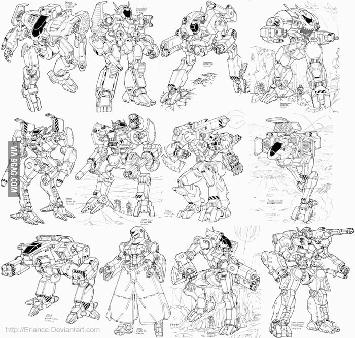  Robot Drawings - 9GAG