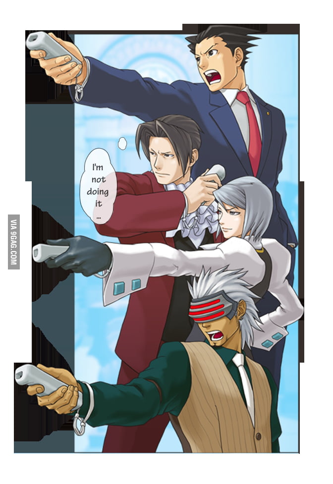 Ace Attorney - 9GAG