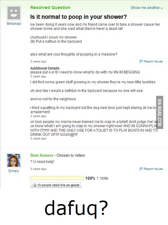 Poop throwing guy strikes again! 9GAG