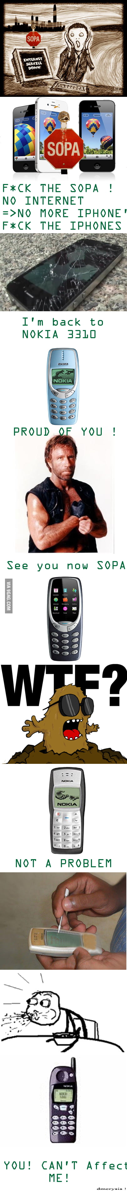In your face SOPA ! - 9GAG