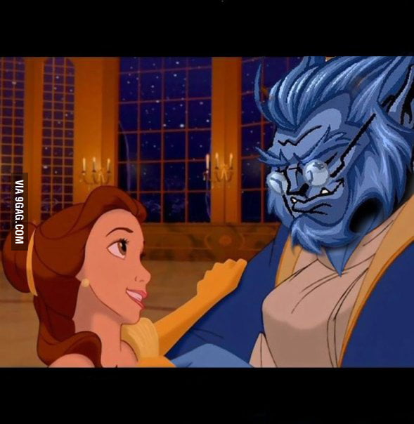 The Beauty And Beast Gag