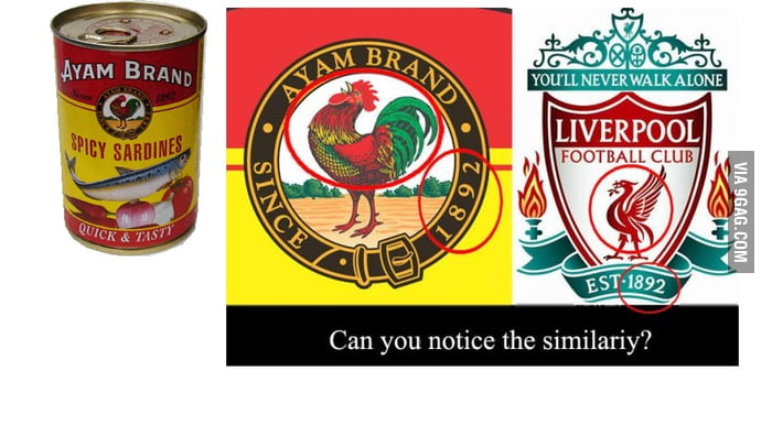 Liverpool Fc Ayam Brand 9gag