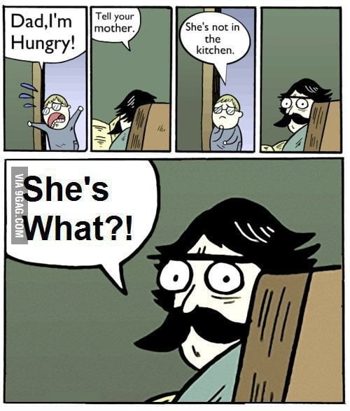 She's what? - 9GAG