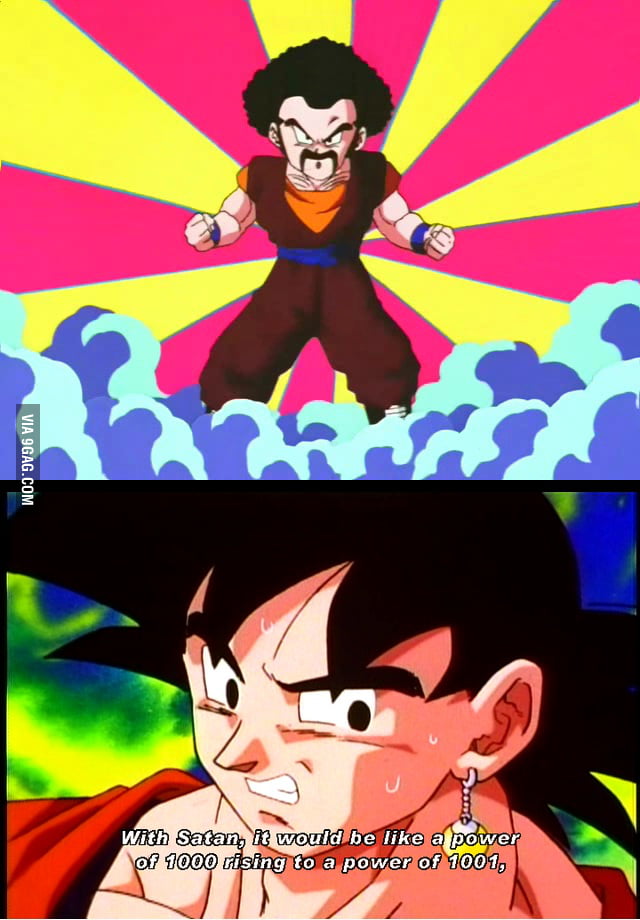 Goku fusions with satan?? - 9GAG