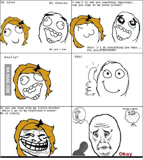 Troll girl - 9GAG