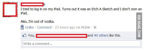 Best FB Status Ever.