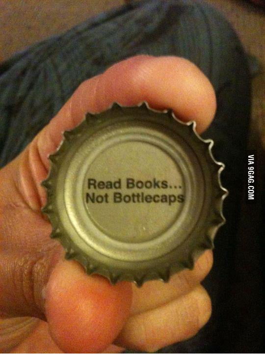 Bottlecaps trolling before it was cool