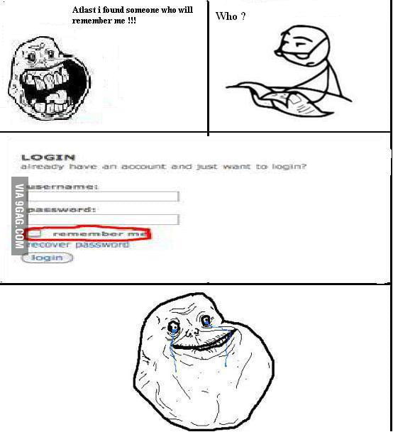 Forever alone is forever alone - 9GAG
